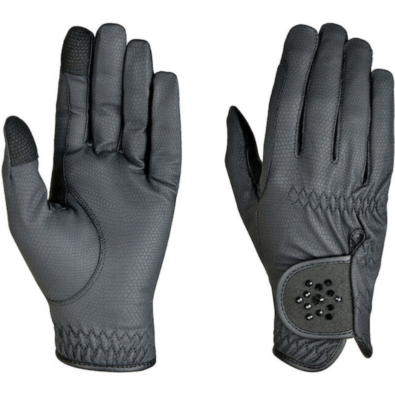 2025 Dublin Everyday Bling Riding Gloves 1022306 - Black